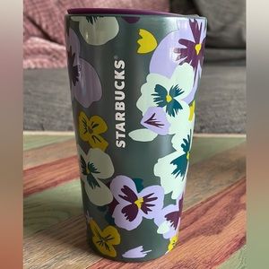 Floral Starbucks Cup